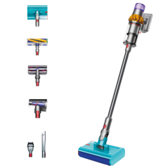 Dyson V15s Detect Submarine Nickel Gelb